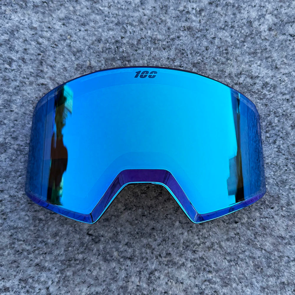 Gafas de esquí profesionales para invierno, con sistema de cambio rápido mediante imán, doble capa, tratamiento antiniebla, para snowboard, para hombres y mujeres.