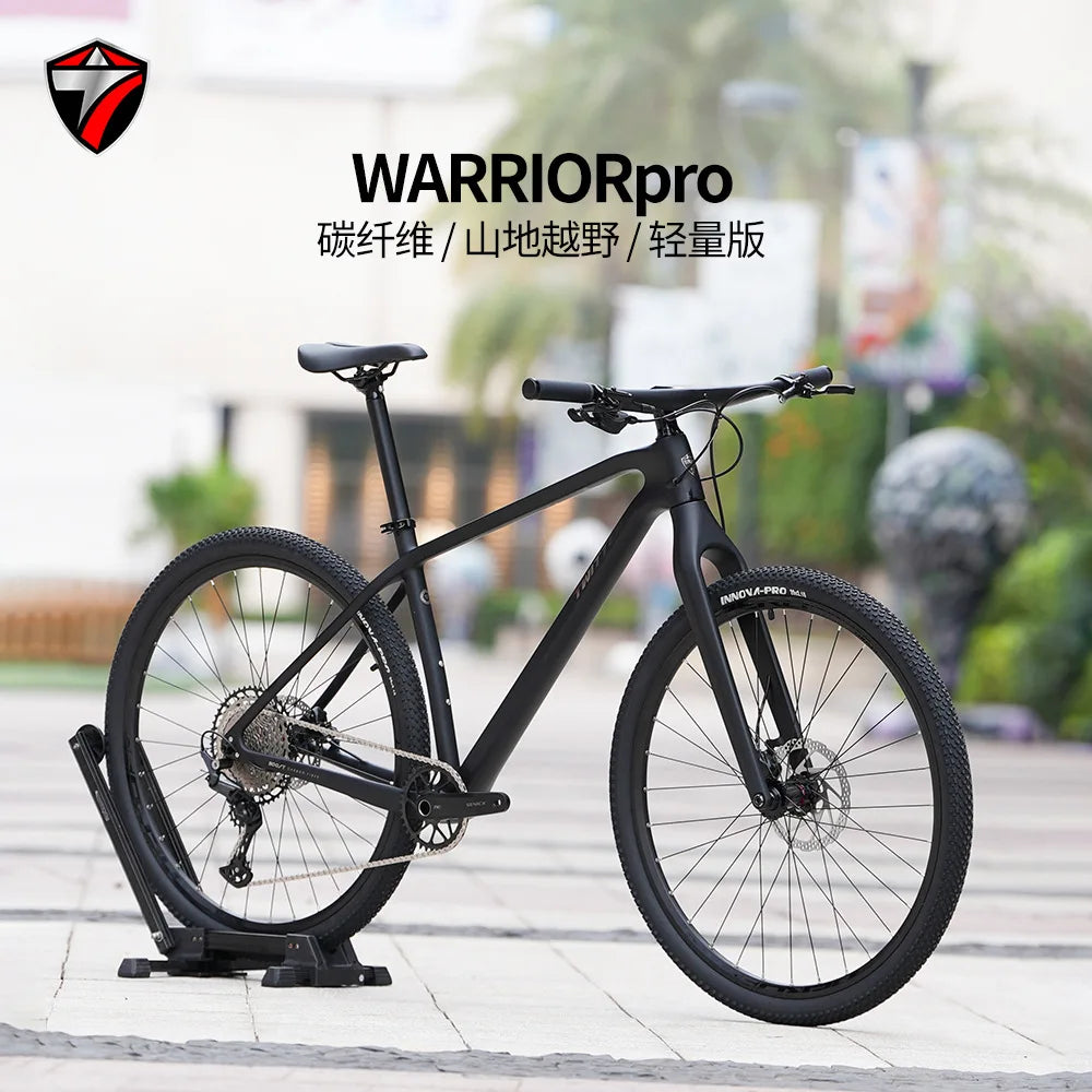 TWITTER WARRIORpro- LT Mountain Bike Carbon Fiber Front Fork Frame Handlebar Mountain Bike