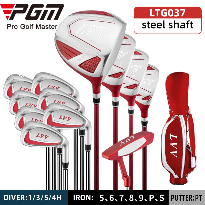 Juego de golf para mujer PGM, fabricante mayorista de palos de golf, juego completo para mujeres