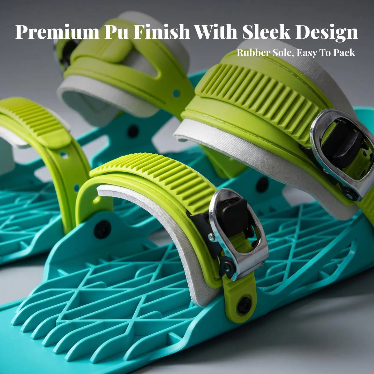 Mini Patines de Esquí Reforzados, Botas de Esquí Resistentes, Snowblades Ligeras para Esquiadores, Parques de Nieve y Pistas de Trineo
