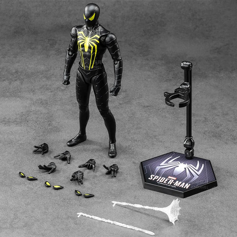 ZD Toys Marvel Avengers Iron Man Figura de acción MK3 MK6 MK50 Spider-Man: No Way Home Scarlet Spider Figura de acción coleccionable Regalo