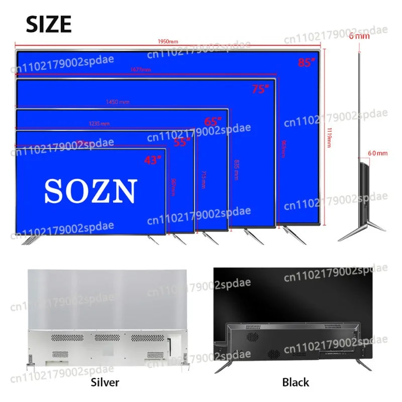 Televisor inteligente OLED 4K UHD de 65 pulgadas, Android 9.0, equipo audiovisual de alta definición para el hogar