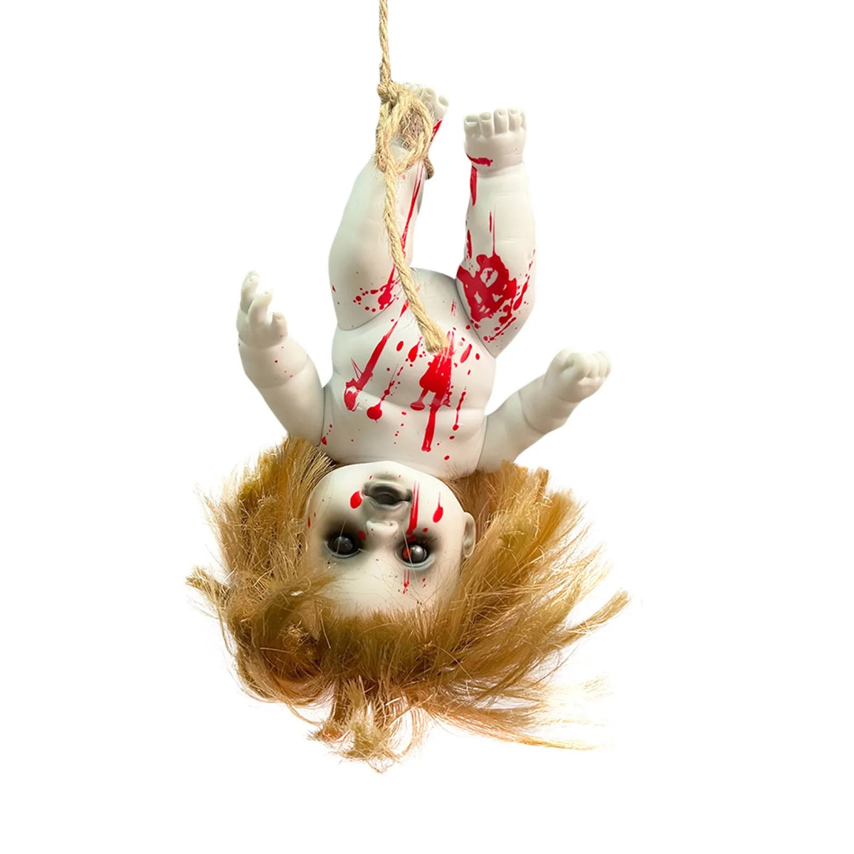 Muñecos de fantasmas colgantes para Halloween, juguetes espeluznantes y divertidos, adorno para crear un ambiente de terror, accesorio para bares y patios, decoración para fiestas de Halloween.
