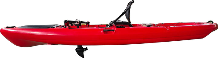 Pedales de plástico para Kayak de pesca, venta al por mayor de fábrica, 13 pies, barco de propulsión, canoa, 1 persona