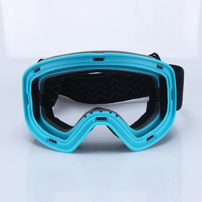 Gafas de esquí con lente magnética de doble capa, gafas de esquí antivaho UV400 para Snowboard, gafas de esquí para hombres y mujeres
