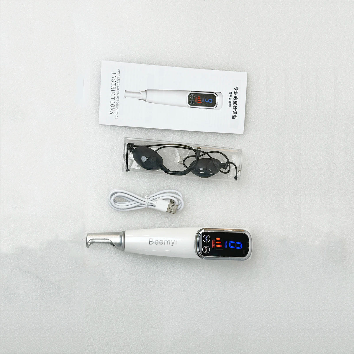 Pluma removedora de tatuajes láser profesional, máquina de belleza para eliminación de manchas oscuras, lunares y pecas