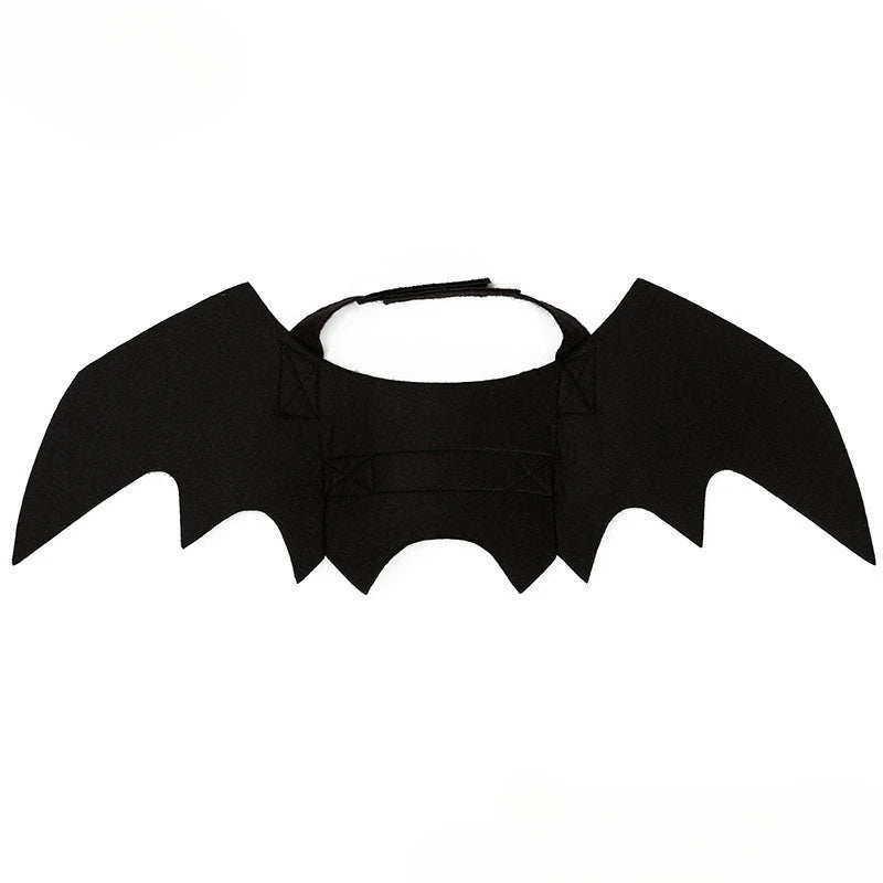 Disfraz de Halloween con Alas de Murciélago para Gato, Arnés Ajustable de Fieltro Negro para Mascotas, Accesorio de Disfraz para Gatitos