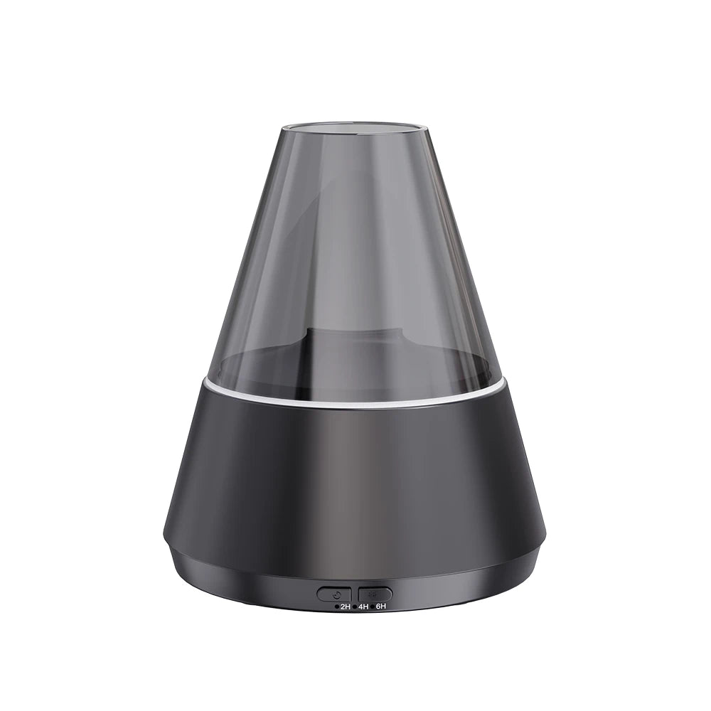 Humidificador de Aroma, Difusor de Aceites Esenciales, Humidificador de Aire Silencioso para Aromaterapia, para el Hogar, Oficina, Dormitorio, con Luz Nocturna LED