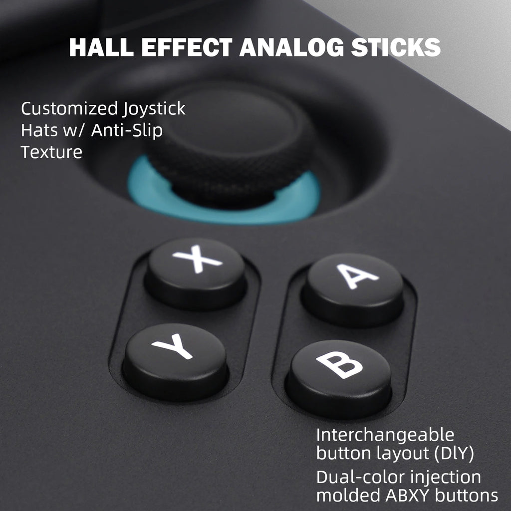 Consola de juegos retro portátil Android Retroid Pocket Flip 2 con pantalla AMOLED de 5.5", diseño plegable, bisagra ajustable de 178°, refrigeración activa y joysticks de efecto Hall