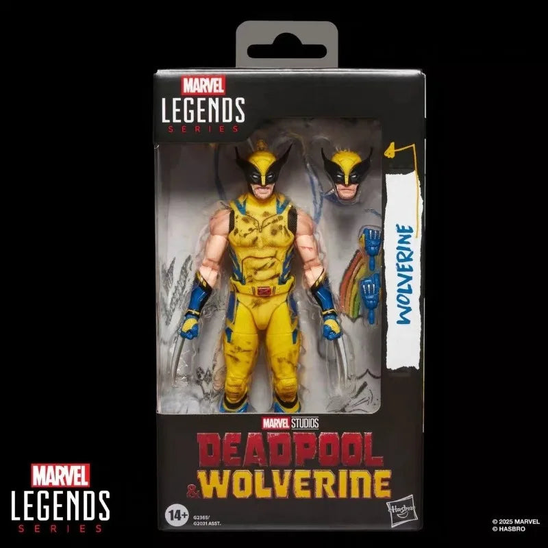 Hasbro Marvel Legends Cowboypool Wolverine Blade Deadpool Wolverine - Paquete de figuras de acción, juguetes para niños y niñas, regalo
