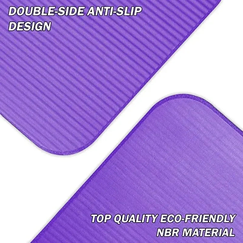 Mini 25x60x1,5 cm antideslizante ejercicio Yoga estera para arrodillarse portátil plegable auxiliar Fitness Pilates soporte de rodilla para gimnasio en casa