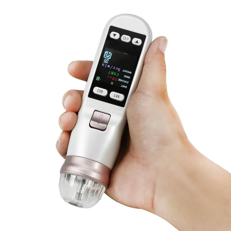 Pistola profesional de múltiples agujas para mesoterapia por inyección Mesogun con inyector Ez