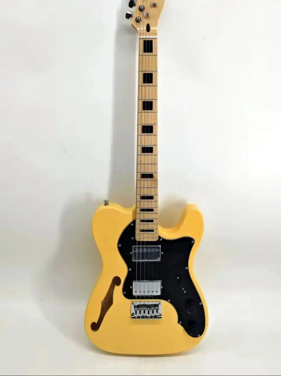 Guitarra Eléctrica de 6 Cuerdas con Pastillas Humbucker HH, Pasiva 1V1t3w, 20 Trastes, Cuerpo de Caoba, Mástil de Palisandro