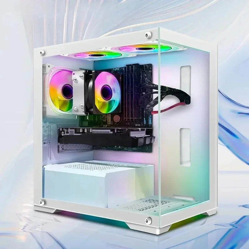 Computadora de Escritorio para Juegos HOME-Gaming, AMD Ryzen 4500G 3.6G, GeForce RTX 1060 6G, 16G DDR4, 512G SSD, 600M Wi-Fi