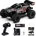2026 NUEVO SC10 1:10 4WD RTR Coche RC JIUSI FPV Monster Truck de Bashing Servo de 15KG 50+mph Coche RC Todoterreno sin Escobillas con Giroscopio ESC HOBBYWING 60A 2.4G 5CH Alcance de 350m Camión RC de Alta Velocidad Batería