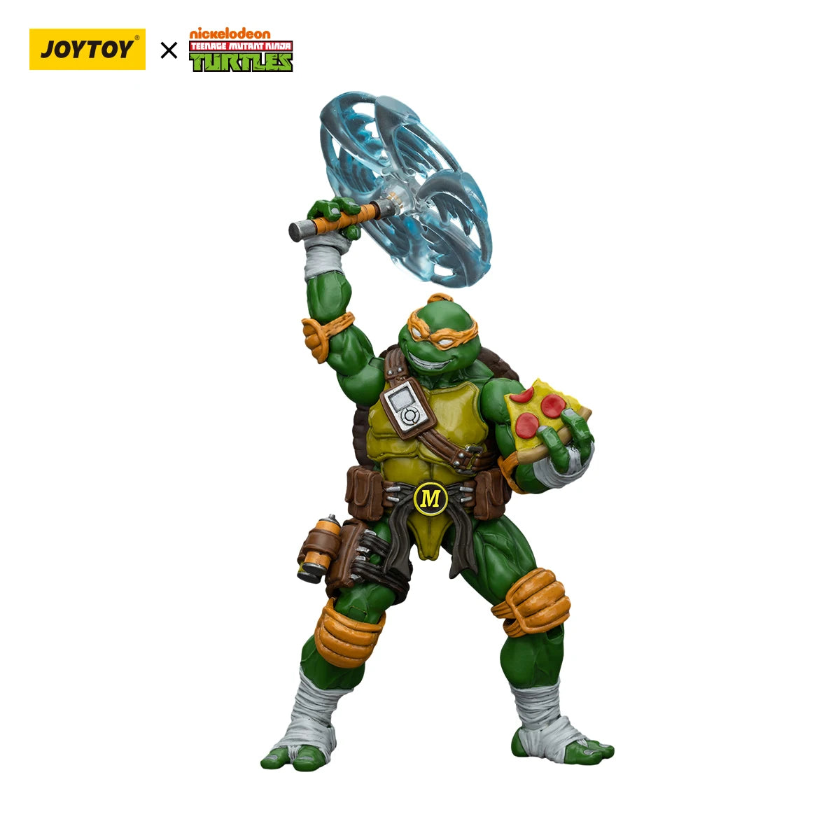 [EN STOCK][Disponible en Asia]JOYTOY TMNT Figuras de acción 1/18 Michelangelo Donatello Leonardo Raphael Figuras de anime Juguetes Modelo