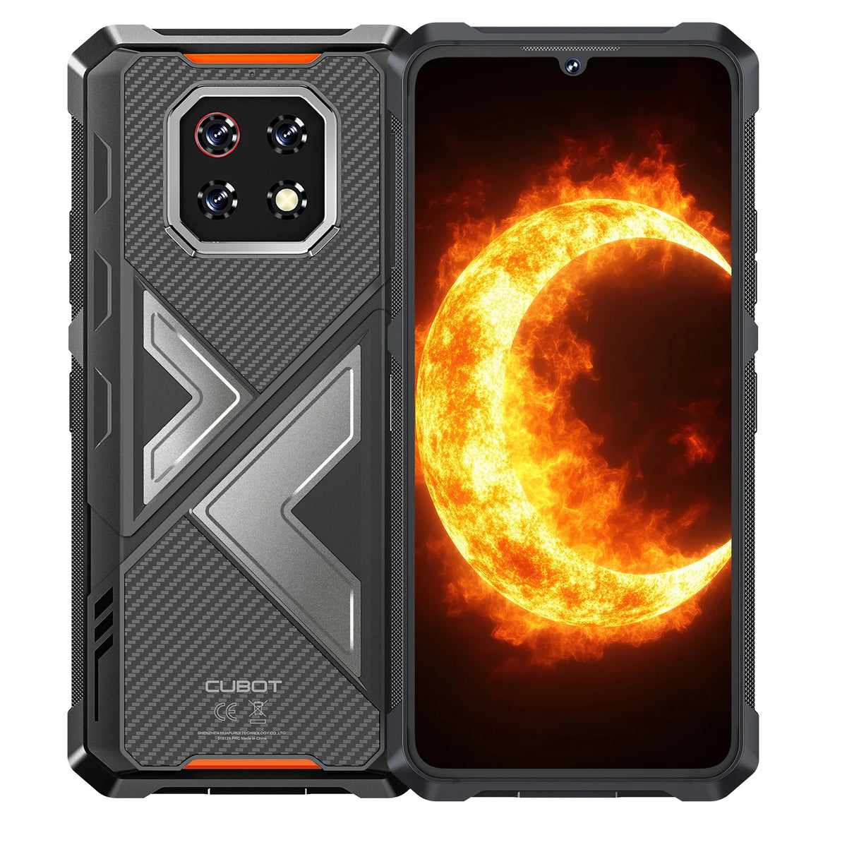 Smartphone robusto Cubot Android 15 King Kong ES 3, batería de 10200 mAh, hasta 16 GB+256 GB, pantalla de 6,745", 120 Hz, cámara de 48 MP, NFC, GPS