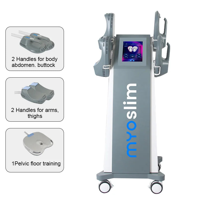 Máquina de Tonificación Corporal EMS MYOslim 20Tes 8500W, Estimulador Muscular HI-EMT, Equipo de Fitness para Entrenamiento en Casa y Uso Personal