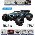 Coche teledirigido 1:14 85 KM/H o 50 KM/H 4WD con coches de Control remoto LED camión Drift Monster 4x4 de alta velocidad para niños Vs Wltoys 144001   Juguetes
