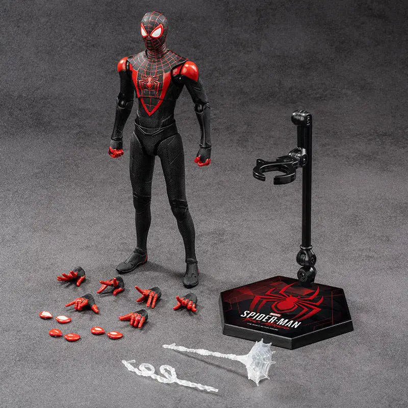 ZD Toys Marvel Avengers Iron Man Figura de acción MK3 MK6 MK50 Spider-Man: No Way Home Scarlet Spider Figura de acción coleccionable Regalo