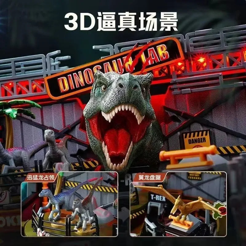 Máquina de pinball con temática de dinosaurios, modelo de madera para ensamblar, con luces y efectos de sonido, juego de arcade para escritorio, rompecabezas 3D, regalo coleccionable.