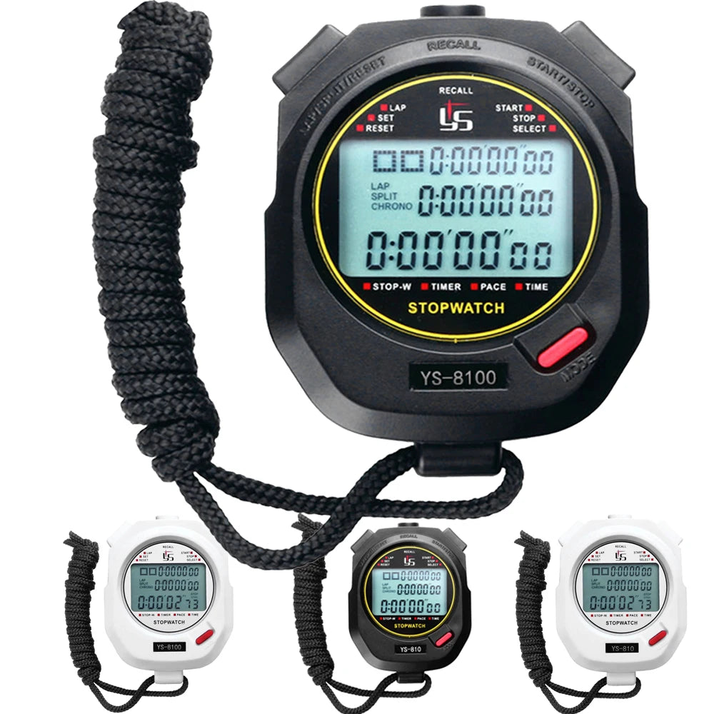 Cronómetro Digital de mano profesional, cronógrafo de entrenamiento para deportes al aire libre, cronógrafo, cronómetro, herramientas de precisión, 0,01 s