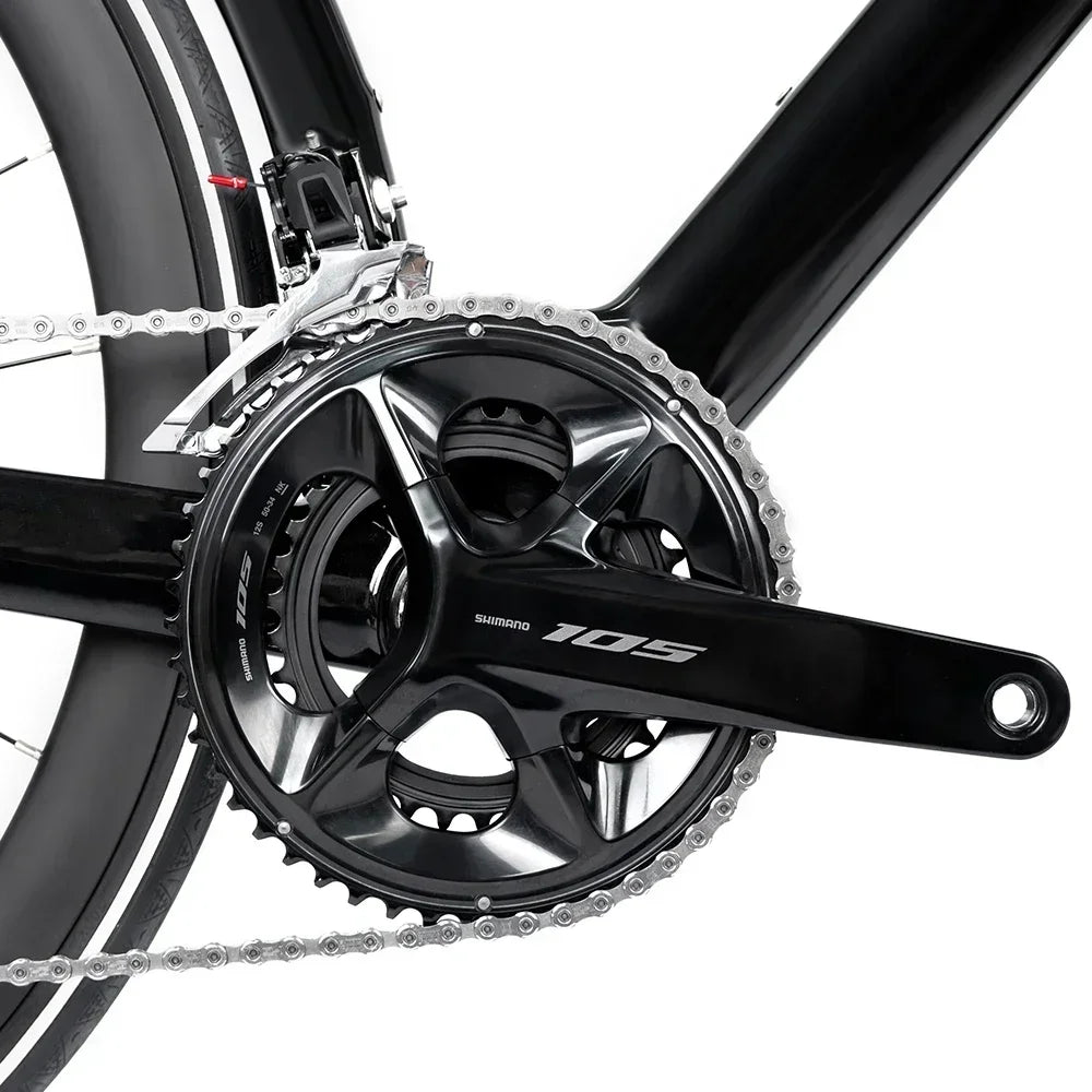 TWITTER T8pro 105 Kit R7120-24Speed Internal Cable Routing R7070 Oil Disc Brake bicycle Aerodynamic T800 Carbon Fiber Road Bike