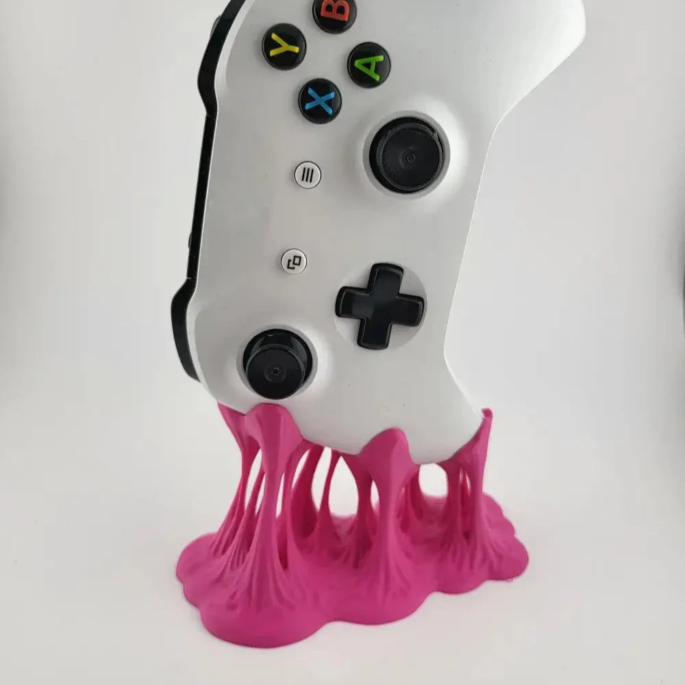 Organizador de escritorio estilo chicle impreso en 3D para soporte de control de Xbox