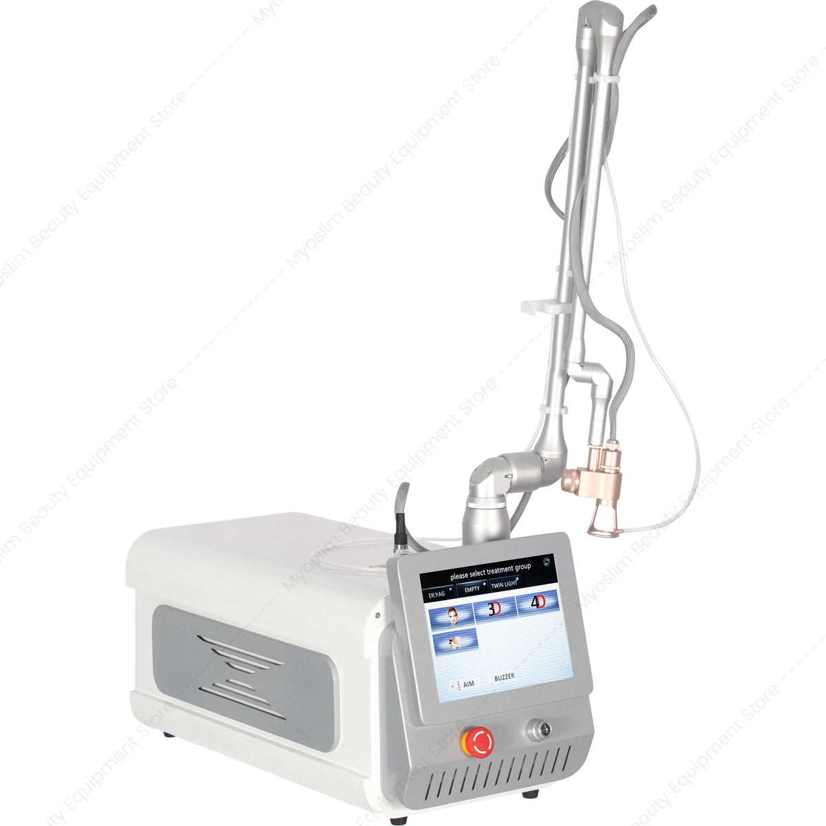 Máquina de Belleza Portátil Mejorada Fotona 4D CO2 Láser Fraccional de 10600nm para Rejuvenecimiento de la Piel, Peeling de Carbono, Antiarrugas y Tratamiento del Acné