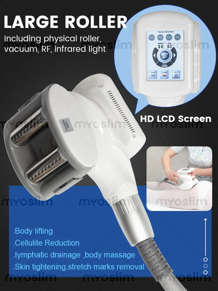 NUEVO V9 Vela, Máquina de Masaje Reductora de Grasa Corporal con Vacío, Cavitación 80K, Rodillo Adelgazante, Eliminación de Grasa Congelada, Lifting Facial