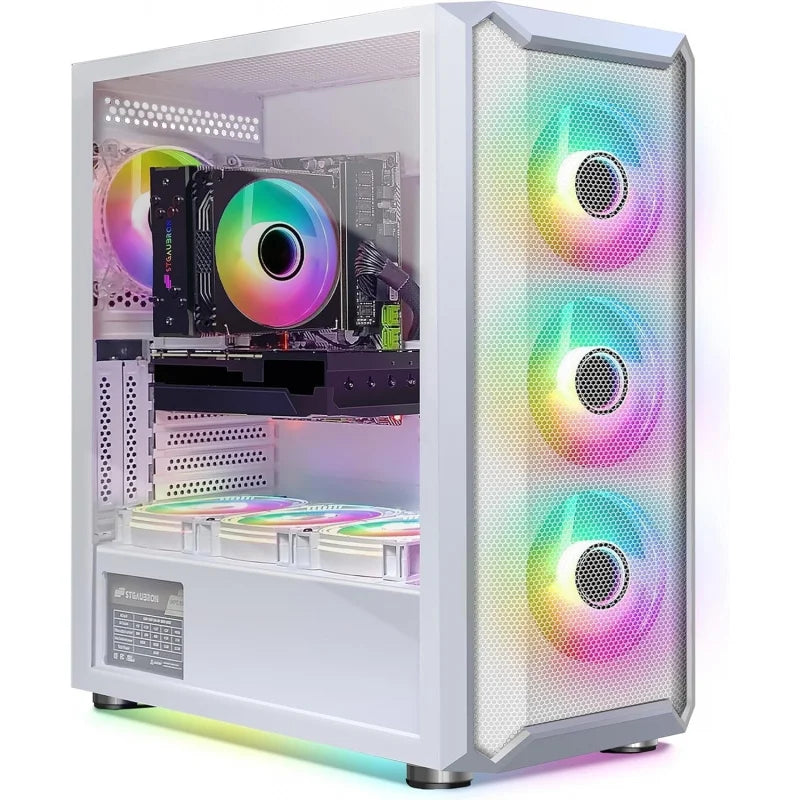 Computadora de escritorio para juegos, Core i7-10700F hasta 4.8G, GeForce RTX 3060Ti 8G, 32GB DDR4, 2TB SSD, WiFi, BT 5.0