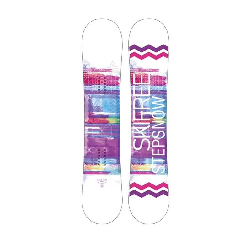 Tabla de Snowboard Híbrida All Mountain Freestyle con Camber Rocker, Núcleo de Madera de Álamo y Base Sinterizada - Duradera para Esquí/Snowboard de Invierno