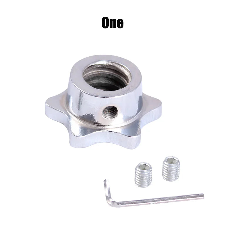 Barra de mancuernas de Fitness con abrazaderas, mango de mancuernas roscado estándar de peso ajustable de 25mm, accesorios de entrenamiento para mancuernas de gimnasio en casa