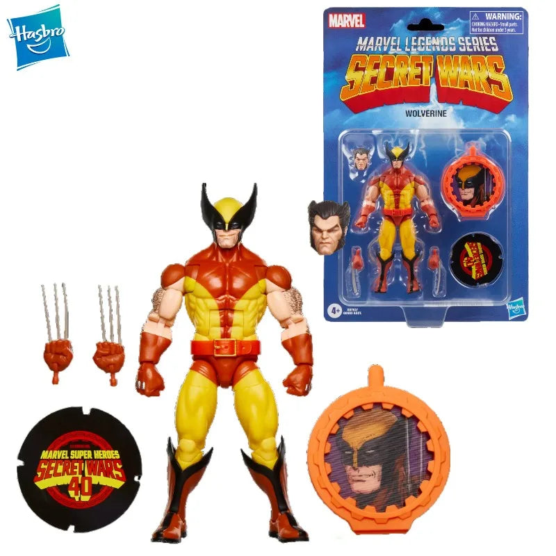 Nuevo Original Hasbro Marvel Legends serie Secret Wars Wolverine figuras de acción de juguete modelo de regalo