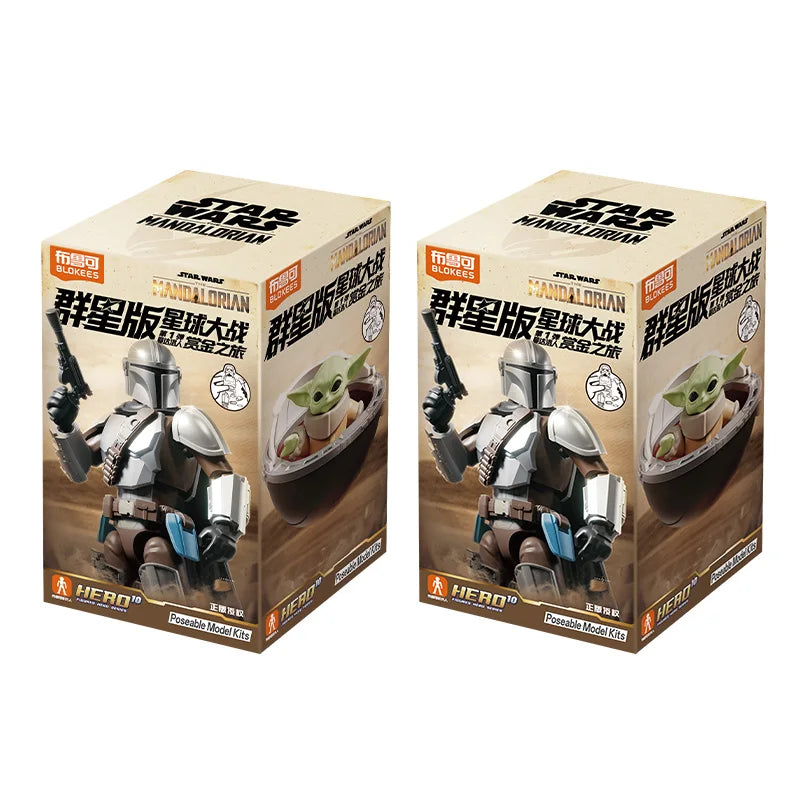 Blokees Star Wars Galaxy Edition Vol.3: Colección de Juguetes de Héroes con Marcajes de la Fuerza, Caja Sorpresa, Figura de Acción para Niños, Regalo