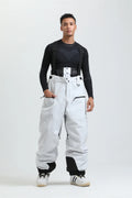 Pantalones de Esquí Gsou para Mujer, Impermeables, para Deportes de Montaña, Invierno, para Hombre y Mujer, Overoles de Snowboard con Tirantes, Pantalones de Nieve Cálidos para -40 Grados