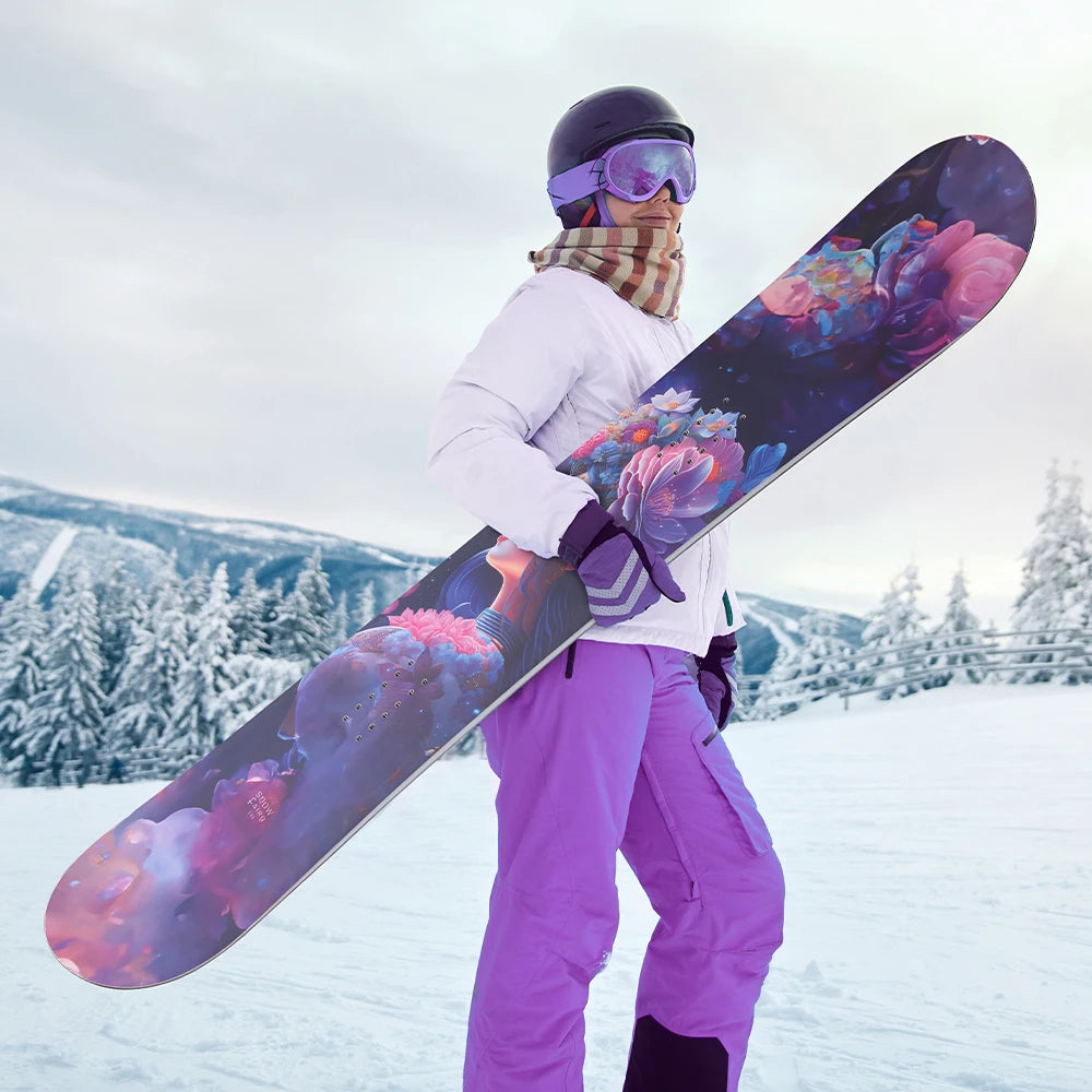 Hasiky Flower Fairy 140 142 145 147cm tablas de nieve de todas las montañas para adultos con Snowboard de invierno para mujeres y hombres de nivel básico para adultos