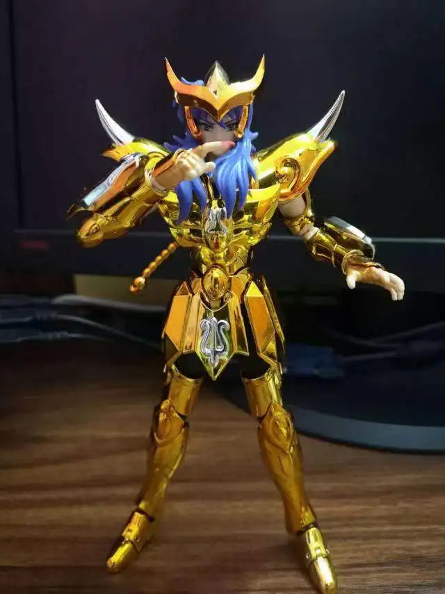 Figura de acción Saint Seiya Myth Cloth EX 2.0 Scorpio Milo, Caballeros del Zodiaco dorados, en stock, modelo CS