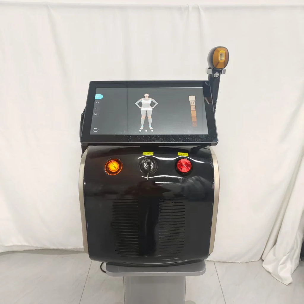 Máquina de Depilación Láser Diodo 2 en 1, Máquina de Eliminación de Tatuajes con Diodo Picosegundo, con 3 Longitudes de Onda: 755, 808 y 1064 nm