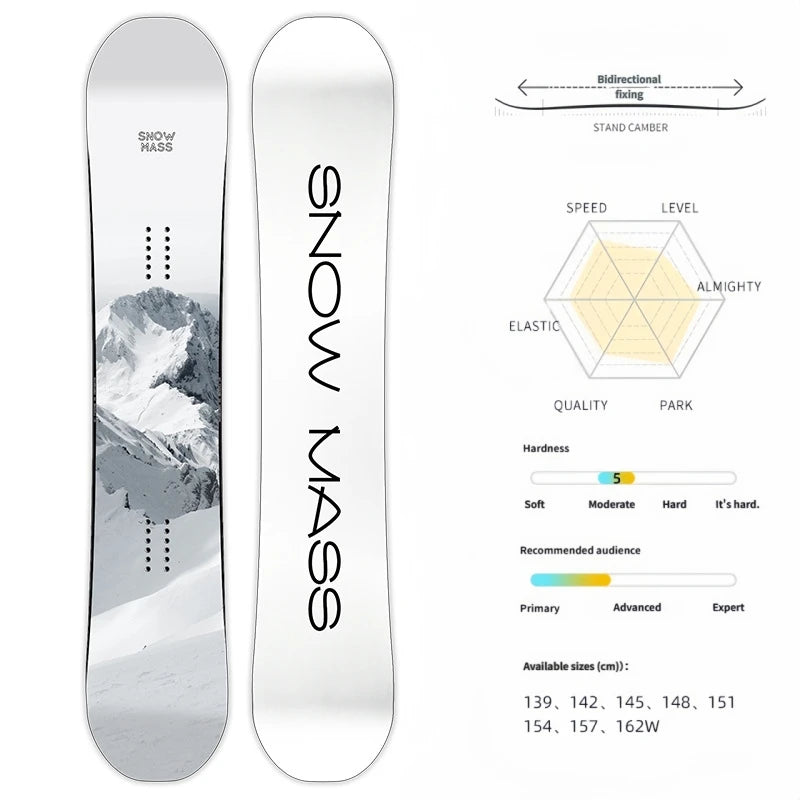 Venta de Fábrica, Snowboard Profesional con Diseño Personalizado, Fibra de Vidrio, ABS, Sándwich, Álamo, para Mujer y Hombre, Esquí de Invierno, Todo Terreno, Twin-tip