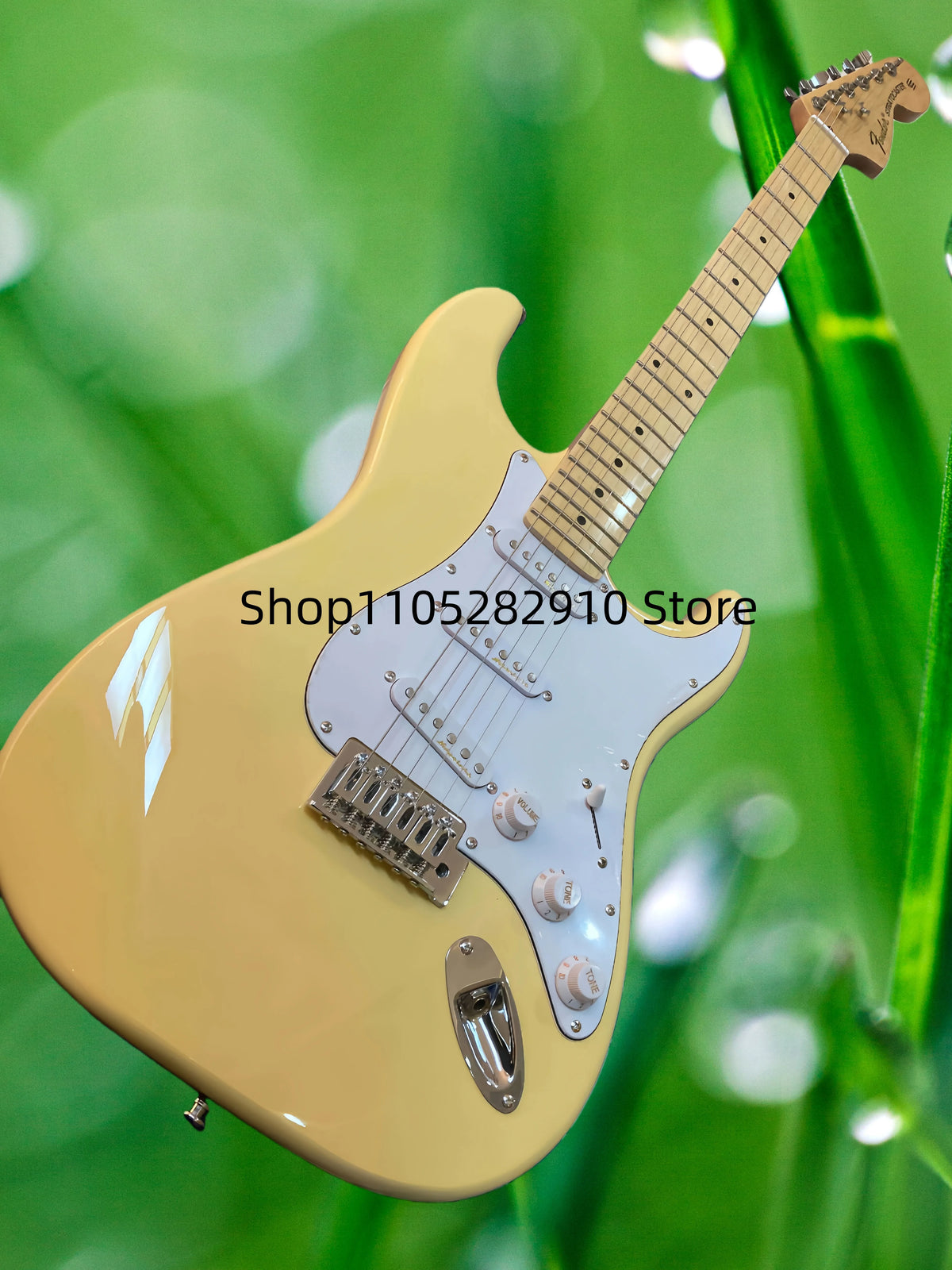 (Entrega en 25-35 días) En stock Guitarra eléctrica con cuerpo personalizado de caoba 05