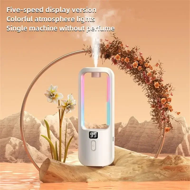 Difusor de aroma, humidificador, fragancia, aceite esencial, máquina de aromaterapia, ambientador, baño, desodorización, dormitorio de hotel
