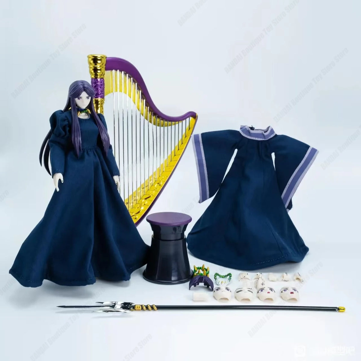 En stock Figura de acción nueva GoodTony/GT Saint Seiya Myth Cloth EX Ophiuchus Athena Shaina Silver Marin Caballeros del Zodiaco