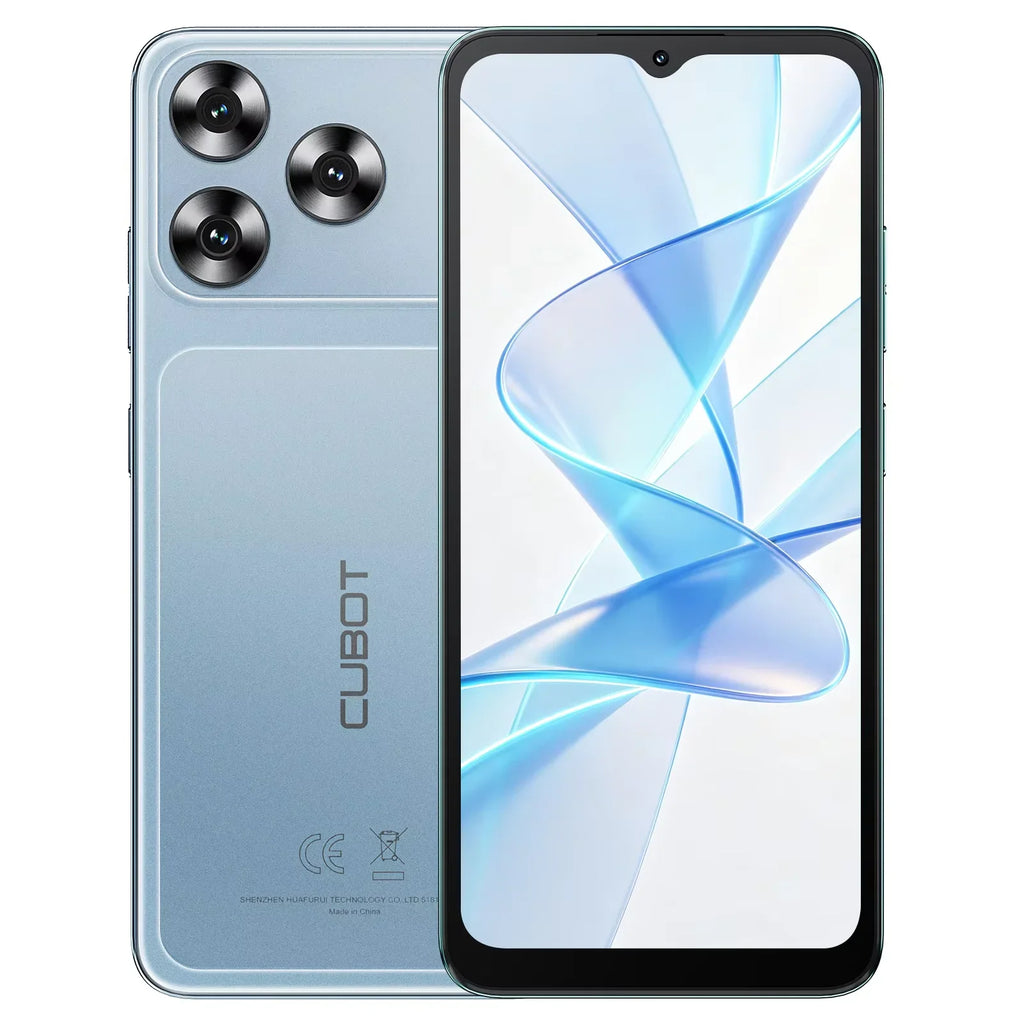 Smartphone Cubot A50 Android, 16 GB (6+10) RAM+128 GB ROM, 6.58" FHD+ 1080*2408 60 Hz, 5000 mAh, cámara de 48 MP+16 MP, NFC, reconocimiento facial, teléfono móvil con doble nano SIM