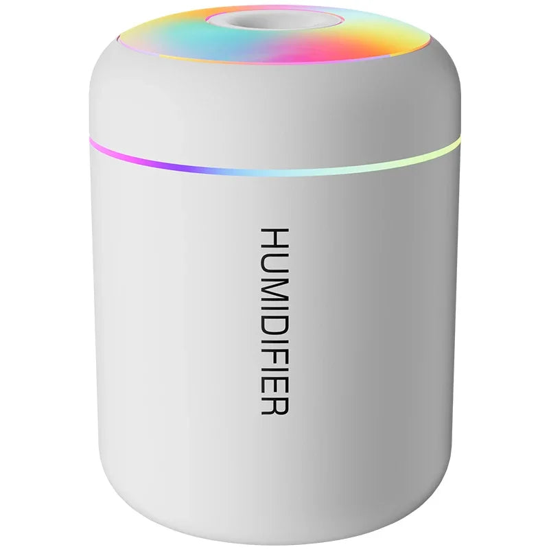 Mini humidificador de aire de 180ML, difusor de Aroma eléctrico USB, purificador de aceites esenciales, generador de niebla de aromaterapia, luces para coche, hogar y dormitorio