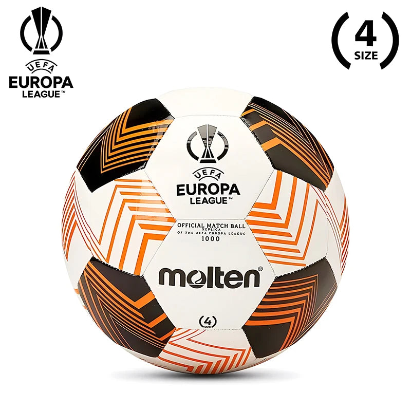 Balones de fútbol Molten 2025 tamaño 5 tamaño 4 Material de PVC/TPU alta calidad entrenamiento de fútbol al aire libre partido Liga hombres futbol topu