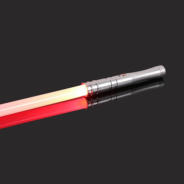 Sable de luz metálico RGB para cosplay, espada de luz, barra luminosa Kpop, espada de juguete para rave, intermitente