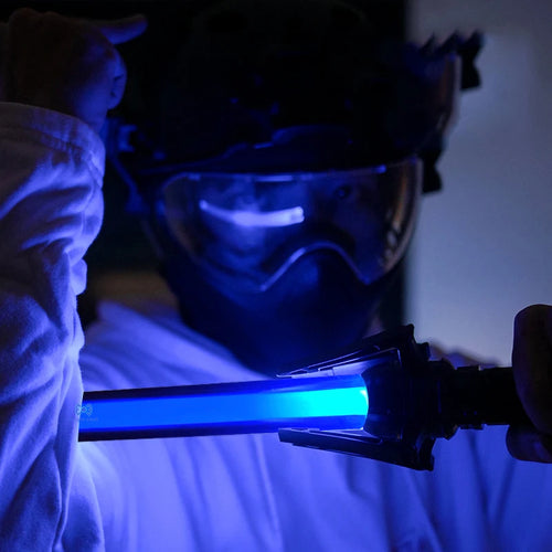 Nuevo sable de luz de 80/66 cm para duelo, espada láser RGB, juguete con 7 colores, sable de luz Force FX para niños, juguete FOC, regalo de espada láser Jedi, 2 unidades
