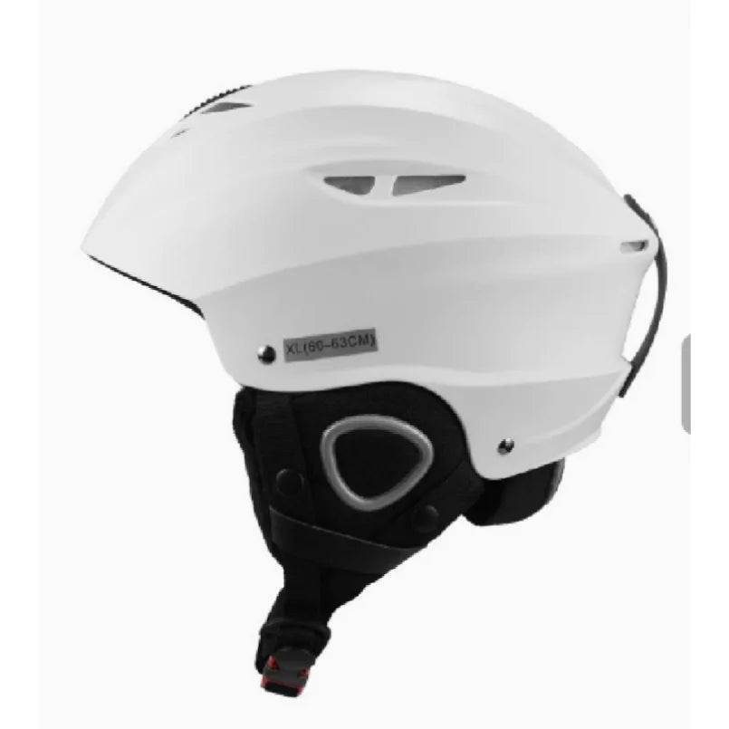 Casco de esquí unisex, semicubierto, para esquí, snowboard, deportes de invierno, patinaje sobre nieve, casco moldeado integralmente para hombres y mujeres