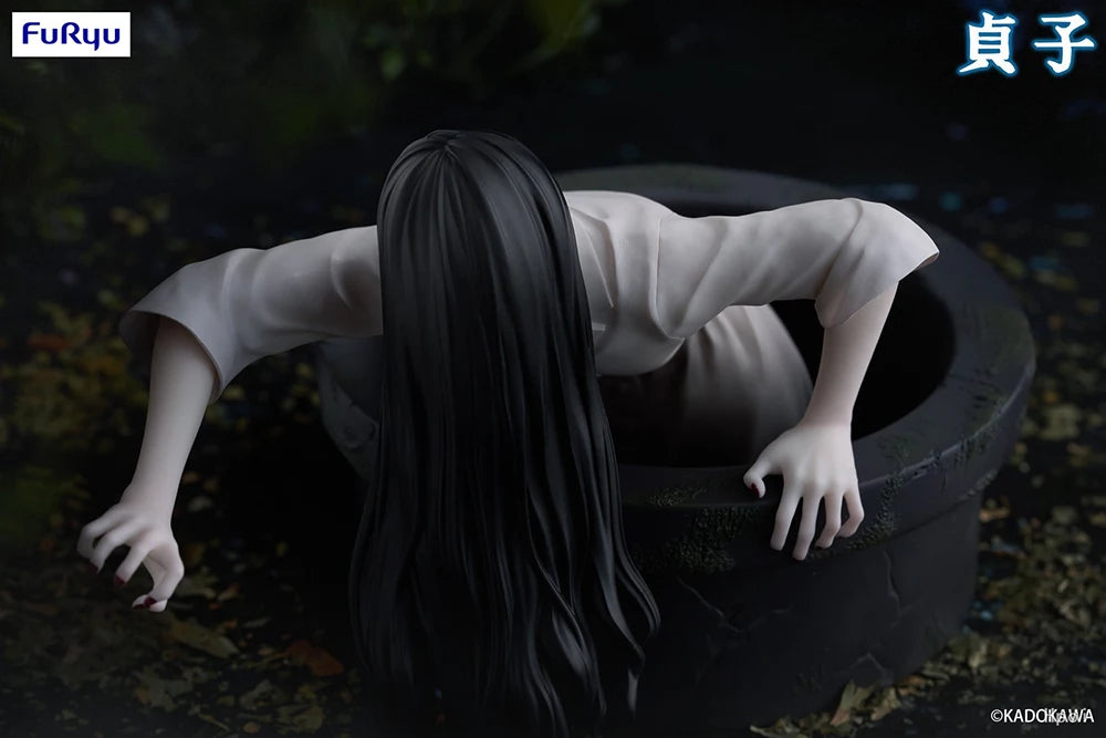 FuRyu The Ring Sadako Yamamura Noodle Stopper Figura Coleccionable de Película Clásica de Terror, Decoración de Escritorio, Regalo, Novedad 2026, En Stock